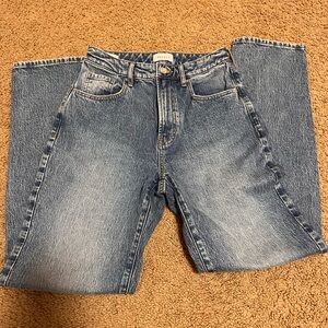 PacSun Women's Blue Straight Leg Jeans